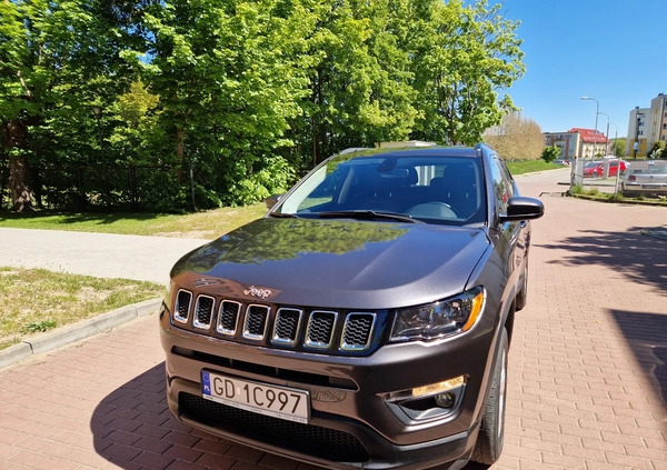 Jeep Compass cena 74800 przebieg: 40065, rok produkcji 2020 z Wejherowo małe 326